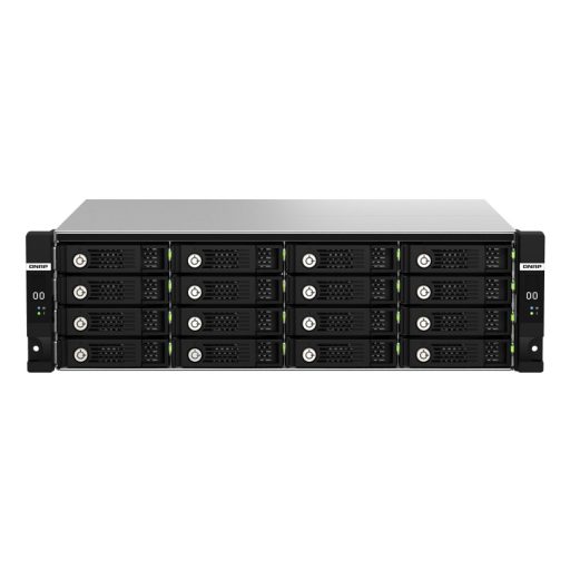 QNAP TL-R1620Sdc HDD/SSD ház Fekete 2.5/3.5"