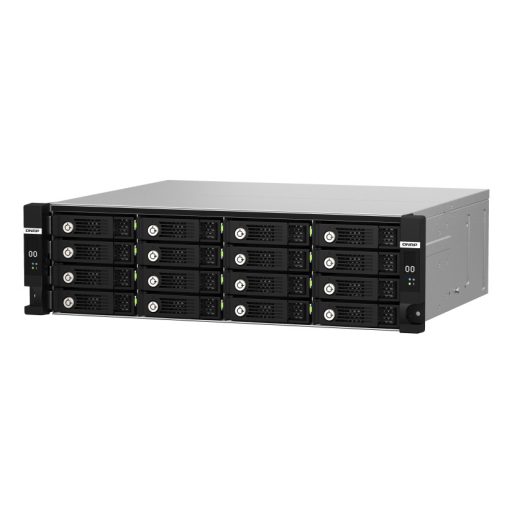 QNAP TL-R1620Sdc HDD/SSD ház Fekete 2.5/3.5"