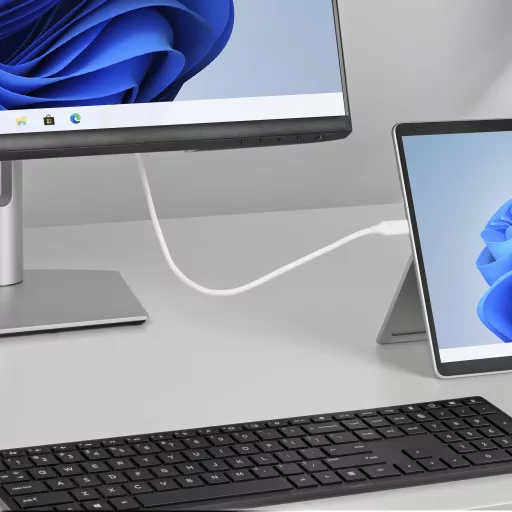 StarTech.com CDP2DP2MBW video átalakító kábel 1,9 M DisplayPort USB C-típus Fehér