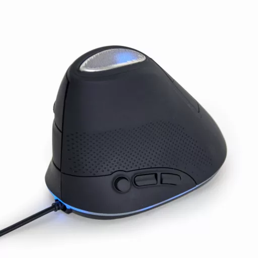 Gembird MUS-ERGO-03 egér Irodai Jobbkezes USB A típus Optikai 3200 DPI