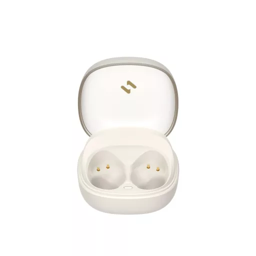 Havit 6939119068028 fejhallgató és headset True Wireless Stereo (TWS) Hallójárati Hívás/zene Bluetooth Bézs