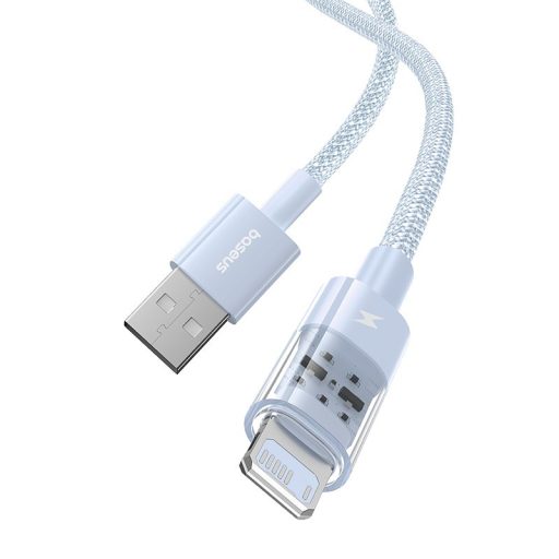 Baseus Gem USB to IP 2.4A fast charging cable 1 m Blue