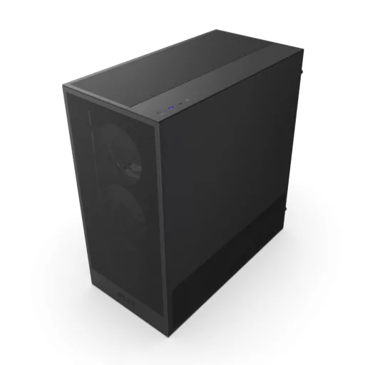 NZXT H5 Flow RGB Midi Tower Fekete