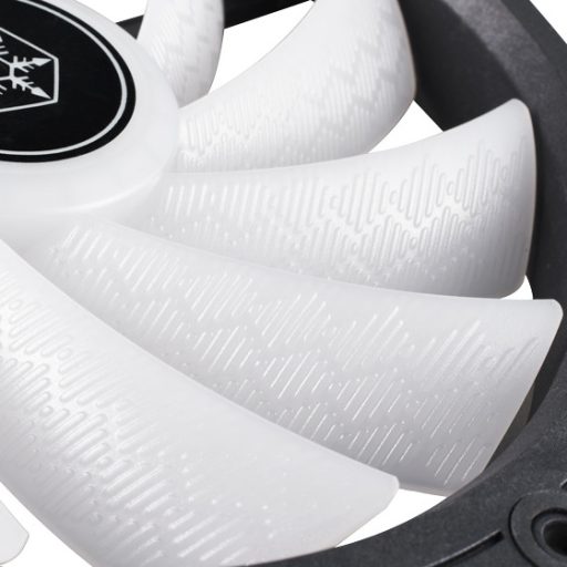 Silverstone Shark Force 160 ARGB Fekete, Fehér 1 db