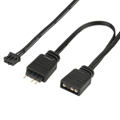 Silverstone Shark Force 160 ARGB Fekete, Fehér 1 db