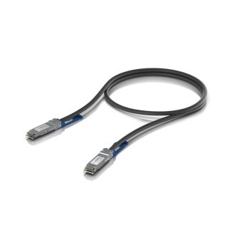   Ubiquiti UACC-DAC-QSFP28-0.5M InfiniBand és száloptikai kábel 0,5 M Fekete