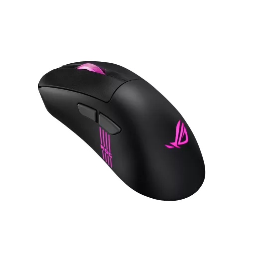 ASUS ROG Keris II Origin BLK egér Játék Jobbkezes RF Wireless + Bluetooth + USB Type-A Optikai 42000 DPI