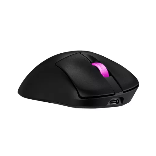 ASUS ROG Keris II Origin BLK egér Játék Jobbkezes RF Wireless + Bluetooth + USB Type-A Optikai 42000 DPI