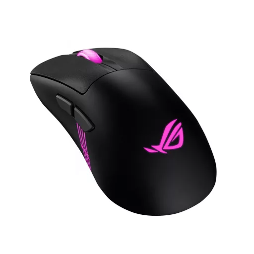 ASUS ROG Keris II Origin BLK egér Játék Jobbkezes RF Wireless + Bluetooth + USB Type-A Optikai 42000 DPI