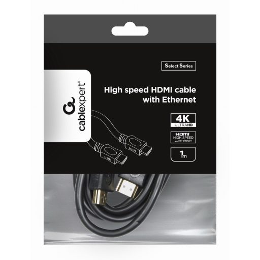 Gembird CC-HDMI4L-1M HDMI kábel HDMI A-típus (Standard) Fekete