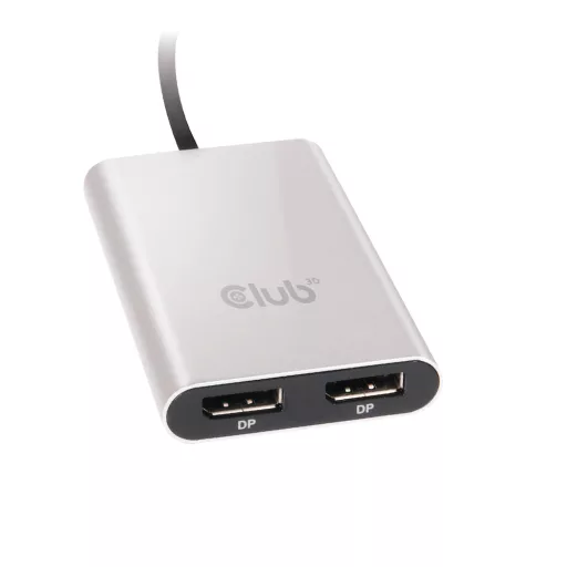 CLUB3D CSV-1577 videó elosztó USB C-típus 2x DisplayPort