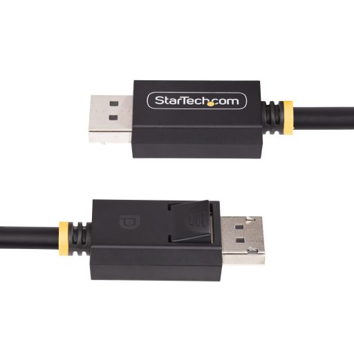 StarTech.com DP21-1M-DP80-CABLE DisplayPort kábel Fekete