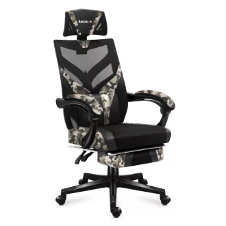   Huzaro Combat 5.0 PC gamer szék Háló ülés Fekete, Terepszínű