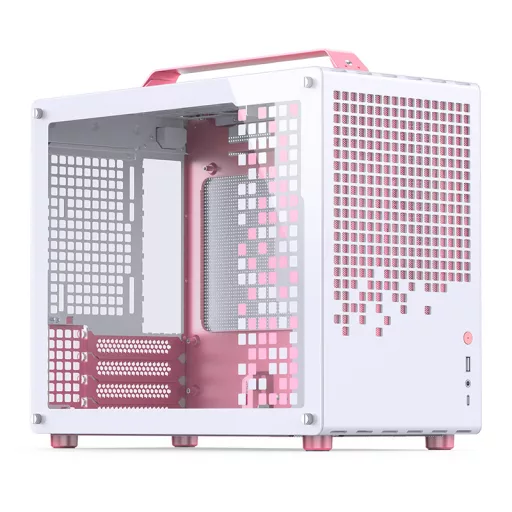 Jonsbo Z20 Pink/White Mini Tower Rózsaszín, Fehér