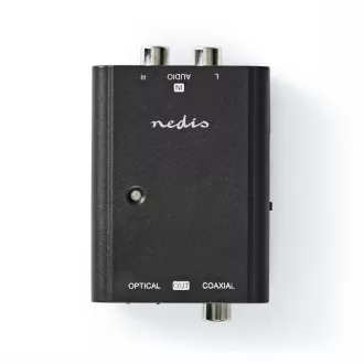 Nedis ACON2508BK audió konverter Fekete