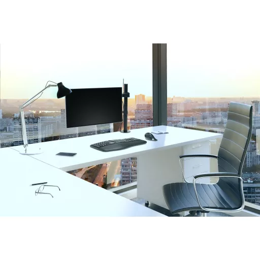 Kensington K55408WW asztali TV konzol Fekete