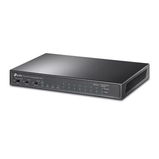 TP-Link TL-SL1311MP hálózati kapcsoló Beállítást nem igénylő (unmanaged) Fast Ethernet (10/100) Ethernet-áramellátás (PoE) támogatása Fekete