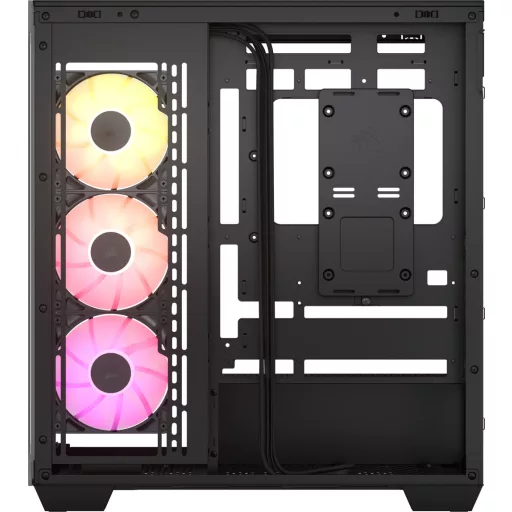 Corsair 3500X ARGB Midi Tower Fekete