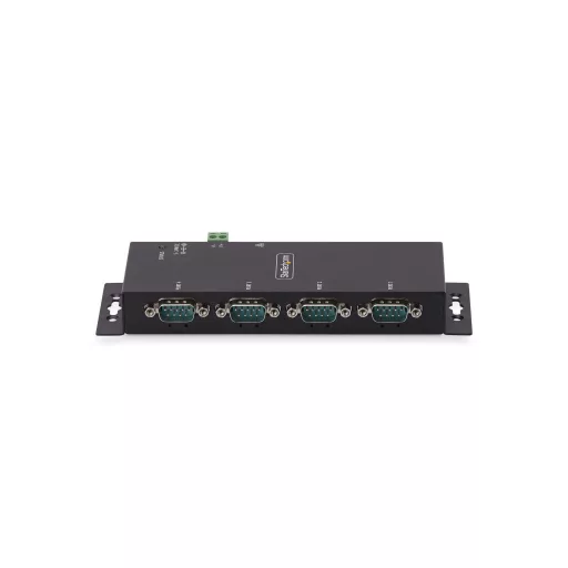StarTech.com I43-SERIAL-ETHERNET soros átalakító/jelismétlő/izolátor RS-232 RJ-45 Fekete
