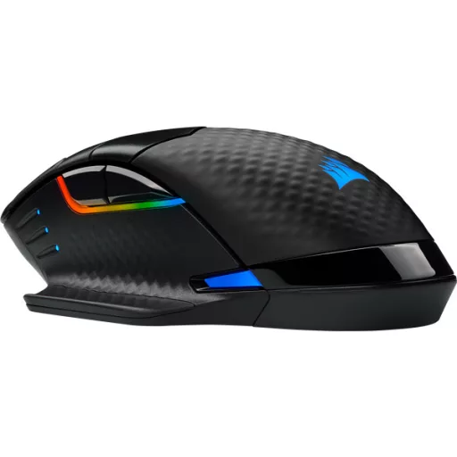 Corsair DARK CORE RGB PRO egér Játék Jobbkezes RF Wireless + Bluetooth + USB Type-A Optikai 18000 DPI