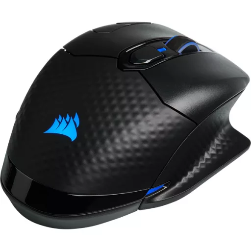 Corsair DARK CORE RGB PRO egér Játék Jobbkezes RF Wireless + Bluetooth + USB Type-A Optikai 18000 DPI