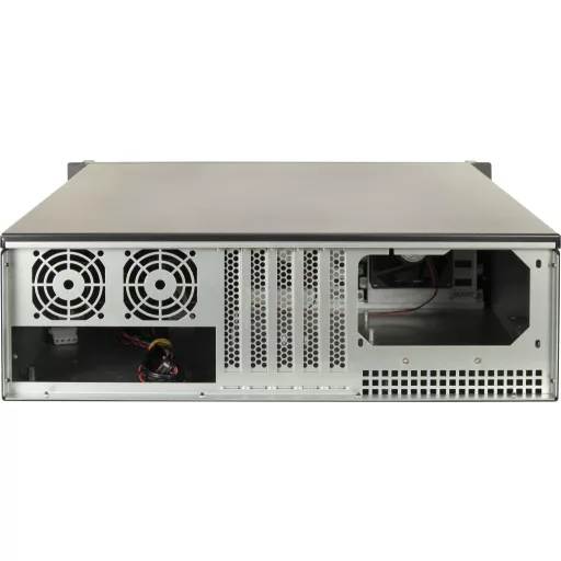 Inter-Tech 3U-3508 Rack Fekete