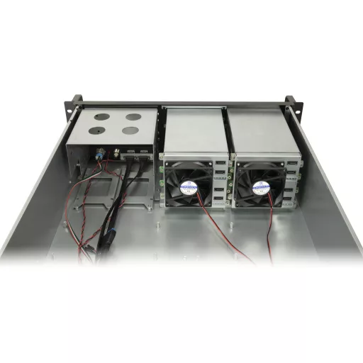 Inter-Tech 3U-3508 Rack Fekete