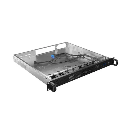 Lanberg SC01-4201-10B moduláris szerver ház Rack (1U) 0 GB