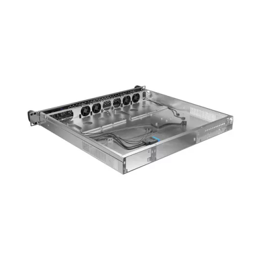 Lanberg SC01-4201-10B moduláris szerver ház Rack (1U) 0 GB