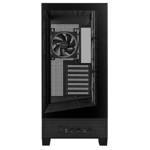 ASUS A31 Plus TG ARGB BLACK Midi Tower Fekete