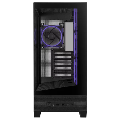 ASUS A31 Plus TG ARGB BLACK Midi Tower Fekete