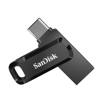   SanDisk Ultra Dual Drive Go USB flash meghajtó 256 GB USB Type-A / USB Type-C 3.2 Gen 1 (3.1 Gen 1) Fekete