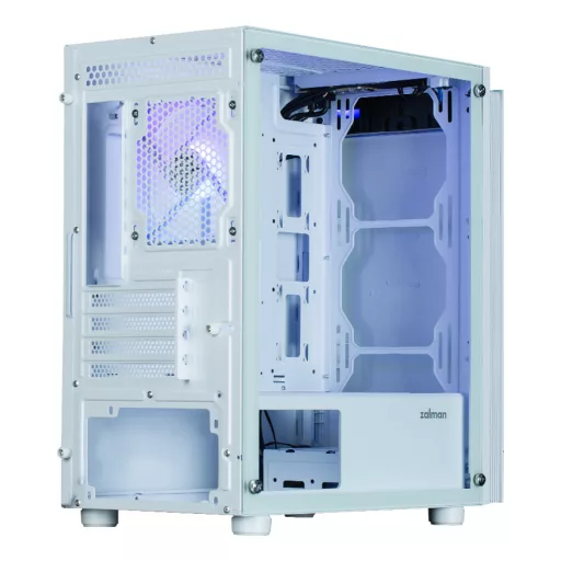 Zalman T4 PLUS Mini Tower Fehér