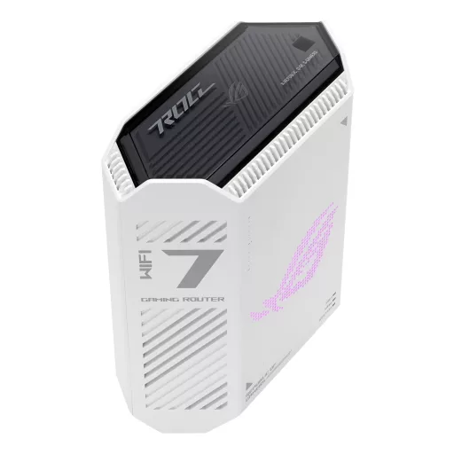 ASUS GS-BE7200 vezetéknélküli router 2.5 Gigabit Ethernet Kétsávos (2,4 GHz / 5 GHz) Fehér, Fekete