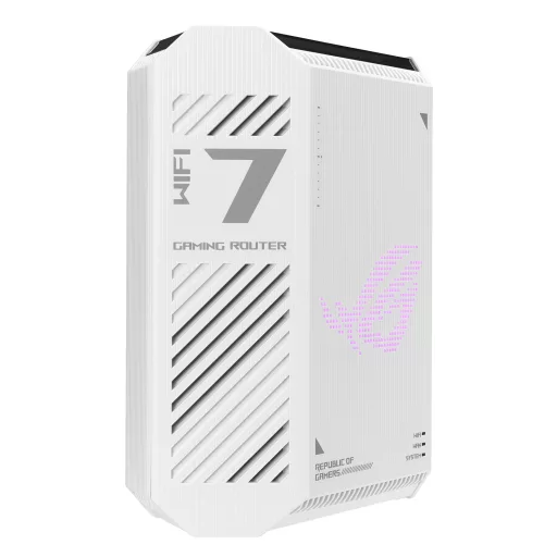 ASUS GS-BE7200 vezetéknélküli router 2.5 Gigabit Ethernet Kétsávos (2,4 GHz / 5 GHz) Fehér, Fekete