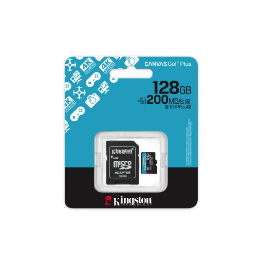 Kingston Technology Canvas Go! Plus 128 GB MicroSD UHS-I Class 10