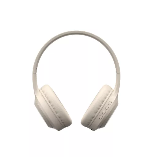Havit 6939119064525 fejhallgató és headset Vezetékes és vezeték nélküli Fejpánt Zene USB C-típus Bluetooth Bézs