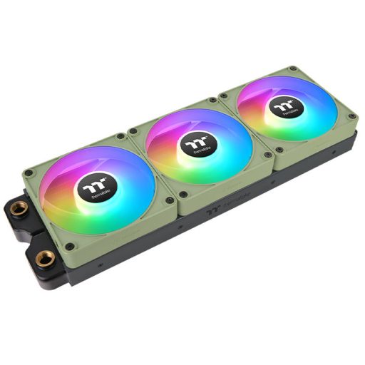 Thermaltake CL-F199-PL14MG-A 14 cm Zöld 3 db