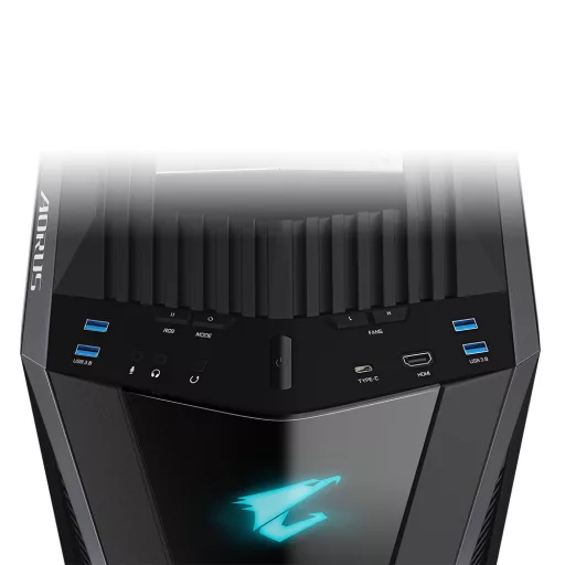 GIGABYTE AORUS C700 GLASS Full Tower Fekete