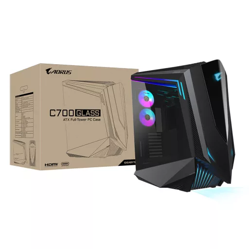 GIGABYTE AORUS C700 GLASS Full Tower Fekete