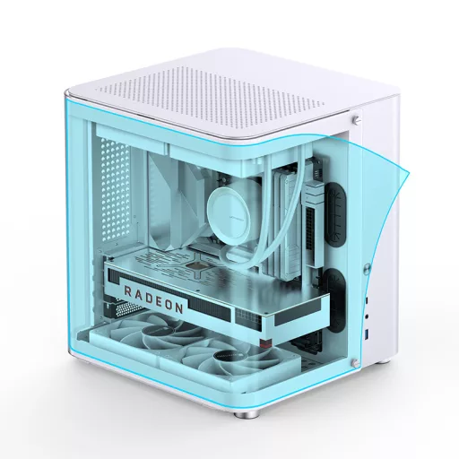 Jonsbo TK-1 2.0 Mini Tower Fehér