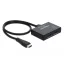 DeLOCK 87747 videó elosztó HDMI 2x HDMI