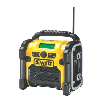   DeWALT DCR020-QW rádió Hordozható Digitális Fekete, Sárga