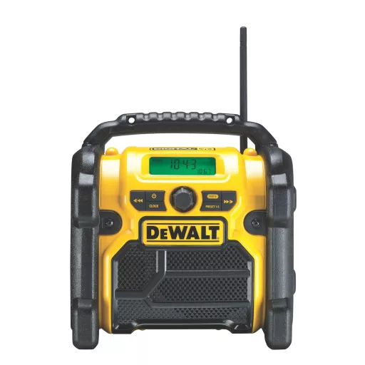 DeWALT DCR020-QW rádió Hordozható Digitális Fekete, Sárga