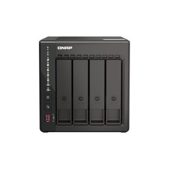   QNAP TS-453E NAS Tower Intel® Celeron® J6412 8 GB 0 TB QNAP QTS Fekete