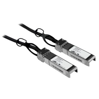   StarTech.com SFPCMM1M InfiniBand és száloptikai kábel 1 M SFP+ Fekete