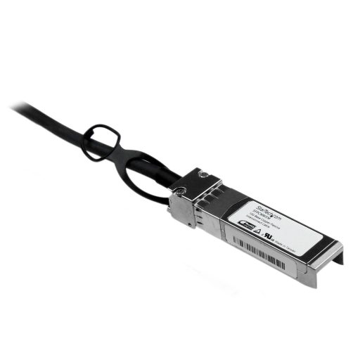 StarTech.com SFPCMM1M InfiniBand és száloptikai kábel 1 M SFP+ Fekete