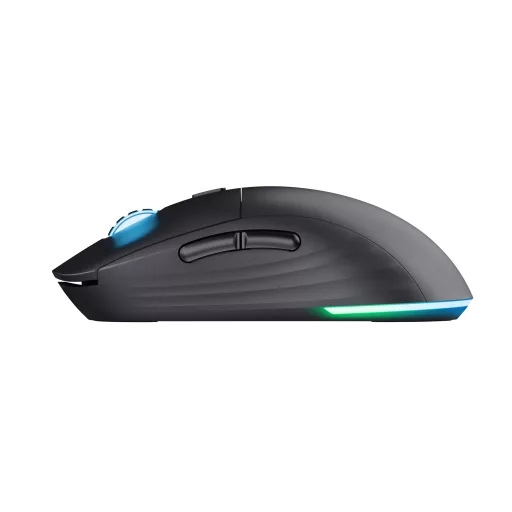 Trust GXT 927 Redex+ egér Játék Jobbkezes RF Wireless + USB Type-A Lézer 25600 DPI