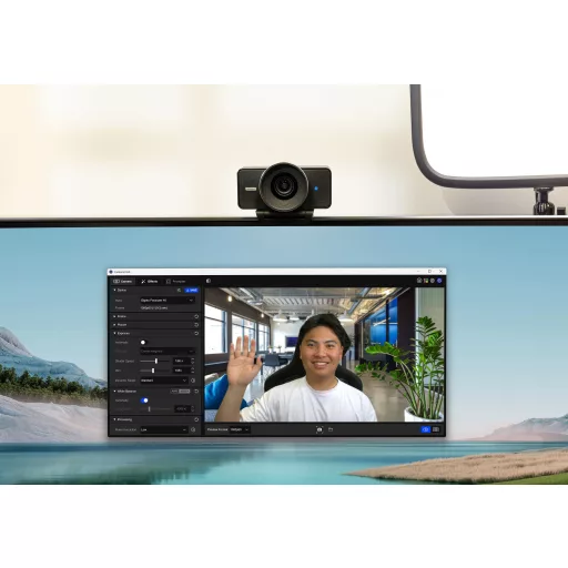Elgato Facecam 4K webkamera USB-C Fekete