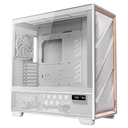 Antec FLUX PRO White EUV Full Tower Fehér, Fa